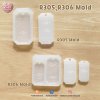 R305, R306 Ticket Mold C / Ticket Mold / Silicone Mold