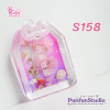 S158 Omamori Shaker Mold , CSM S158 / A smaller one with Hanging Hole / Cover Sheet Mold  / Silicone Mold
