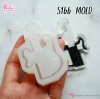 S166 The Rose Lightstick Shaker Mold, CSM S166 / K-POP / Silicone Mold
