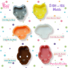 Mr. & MS. Pet Shaker Mold S181, 182, 183, 184, 185, 186 / Shaker Mold + Cover Mold / Silicone Mold