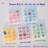 Shaker Bit Poke Mix & SK Animal Mold / 12 in 1 / 42, 43, 44, 45, 47 / UV Resin Mold / Silicone Mold