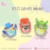 Poke XTC Mold XTC 59, XTC 60, XTC 61 / Tea Cup Shaker Mold / Shaker Mold / Silicone Mold