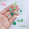 Shaker Bit 14 Mold / Three & Four Leaf Clover Mold / 12 in 1 / Shaker bits mold / UV resin mold / Silicone Mold