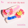 HC 16 + IC 01 Mold  / Set 2 Molds / Sailor Hair Clip Mold / Sailor Icon Mold / Silicone Mold