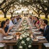 บริการจัดเลี้ยงแบบ Long Table บริการจัดเลี้ยงแบบ Long Table