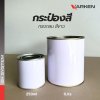 กระป๋องสี กระป๋องเปล่า พร้อมฝา สามารถใส่สี 2K ขนาด 250ml / 1 ลิตร สีขาว