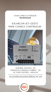 Leonics โซลาร์ชาร์จเจอร์ (Solar Charger) ควบคุมการประจุแบตเตอรี่  SET-1210TS ระบบ 12V ขนาด 10A (ใช้งานกับแผงโซลาร์ ไม่เกิน 150วัตต์ และใช้ได้กับแบตเตอรี่แห้ง)