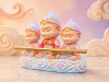 3 Styles Monkey King Hand Painted Pastel