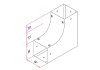 Wire Way Elbow 90 Vertical - Inside2