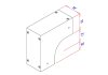 WIRE WAY ELBOW 90 VERTICAL - OUTSIDE2