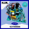 43TN9888 บอร์ดคอยล์ร้อนแคเรีย แผงวงจรคอยล์ร้อน รุ่น 38TVEA010 อะไหล่แท้จากศูนย์ Carrier  ใช้สำหรับเครื่องปรับอากาศรุ่น   38TVEA010