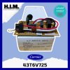 43T6V725 แผงคอนโทรล Carrier เทอร์โมรูม (WP-034-02) อะไหล่แอร์ ของแท้ศูนย์