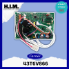 43T6V866 แผงบอร์ดคอยล์ยร้อน แผงบอร์ดแอร์แคเรีย อะไหล่แอร์ อะไหล่แท้จากศูนย์ Carrier