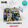 DSGY-H441JBKZ แผงวงจรแอร์ SHARP แผงบอร์ดแอร์ชาร์ป แผงบอร์ดคอยล์เย็น รุ่น AH-XP10WMB