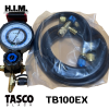 TASCO BLACK เกจ์เดี่ยว รุ่น TB100EX รุ่นพิเศษ ฉลอง9ปี (พร้อมสาย2เส้น) สำหรับน้ำยา R32/R410A