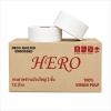 กระดาษชำระม้วนใหญ่ 2 ชั้น 285 ม. HERO (12 ม้วน/ลัง)