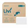 กระดาษเช็ดหน้าชนิดเติม 2 ชั้น 200 แผ่น LIVI (50 ห่อ / ลัง)