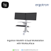 Ergotron WorkFit-S Dual Workstation with Worksurface