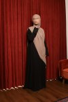 Rih Zahara Abaya in Black