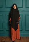 Layl Sienna Abaya in Teracotta