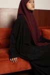 Amara Serra Abaya in Black