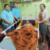 N.K. Silver Supports Employee Family with Patient Bed