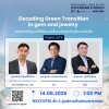 "Decoding Green Transition in Gem and Jewelry” Forum