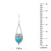 Sterling Silver Turquoise Earrings