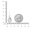 Sterling Silver Rainbow Moonstone Earrings