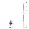 Sterling Silver Amethyst Earrings