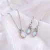 Ethiopian Opal Sterling Silver Earrings