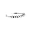 Rainbow Moonstone Sterling Silver Station Cuff Bracelet