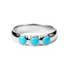Sterling Silver Blue Sleeping Beauty Turquoise Ring