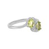 Sterling Silver Peridot Ring