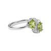 Sterling Silver Peridot Ring