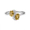 Sterling Silver Citrine Ring
