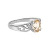 Sterling Silver Citrine Ring