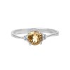 Sterling Silver Citrine Ring