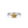 Sterling Silver Citrine Ring