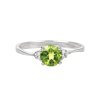 Sterling Silver Peridot Ring