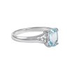 Sterling Silver Sky Blue Topaz Ring