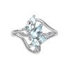 Sterling Silver Sky Blue Topaz Ring