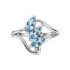 Sterling Silver Sky Blue Topaz Ring
