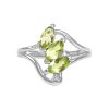 Sterling Silver Peridot Ring