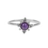 Sterling Silver Amethyst Ring