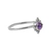 Sterling Silver Amethyst Ring
