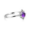 Sterling Silver Amethyst Ring