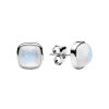 Sterling Silver Moonstone Earrings