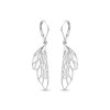 Sterling Silver Feather Earrings
