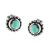 Sterling Silver Turquoise Stud Earrings